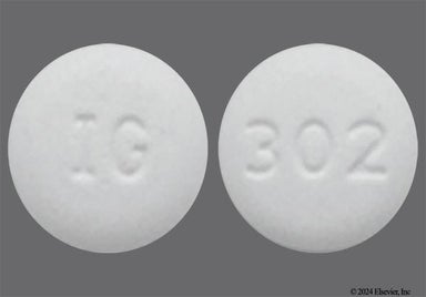White Round 302 - Alfuzosin 10mg Extended-Release Tablet