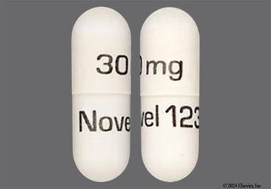 White 30 Mg Novel 123 - Temazepam 30mg Capsule