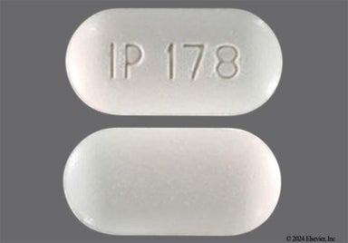 White Oblong IP 178 - Metformin Hydrochloride 500mg Extended-Release Tablet