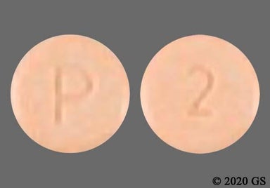 Orange Round P - Hydromorphone Hydrochloride 2mg Tablet