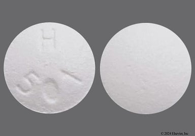 White Round H 501 - Hydroxyzine Hydrochloride 25mg Tablet