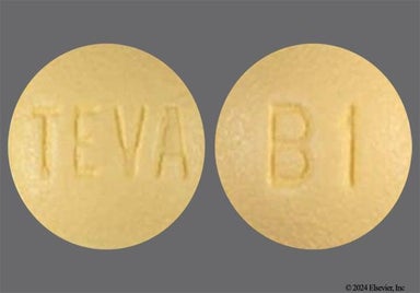 Yellow Round Teva And B1 - Letrozole 2.5mg Tablet