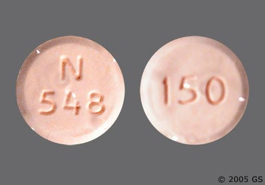 Peach Round N 548 - Fluconazole 150mg Tablet