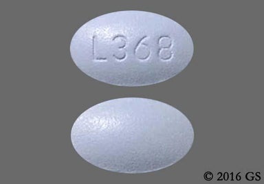 Blue Oval L368 - Foster & Thrive All Day Pain Relief 220mg Caplet