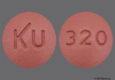 Red Round 320 - Niacin 500mg Extended-Release Tablet