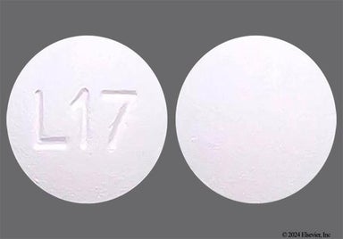 White Round L17 - Olmesartan Medoxomil 40mg Tablet