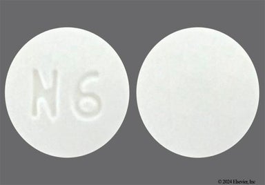 White Round N6 - Hydroxyzine Hydrochloride 25mg Tablet