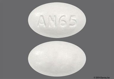 White Oval AN65 - Abiraterone Acetate 250mg Tablet