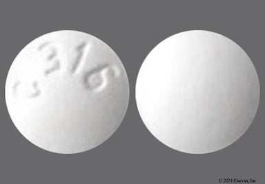 White Round C316 - Exemestane 25mg Tablet