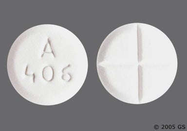 White Round A406 - Promethazine Hydrochloride 25mg Tablet