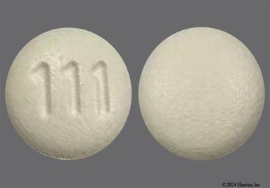 White Round 111 - Exemestane 25mg Tablet