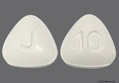 Peach Triangle J And 10 - Nebivolol 10mg Tablet
