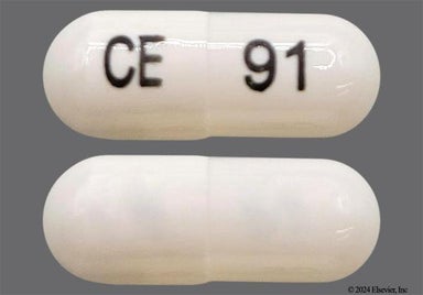 White Ce 91 - Ziprasidone Hydrochloride 20mg Capsule