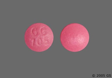 Pink Round GG 705 - Ranitidine Hydrochloride 150mg Tablet