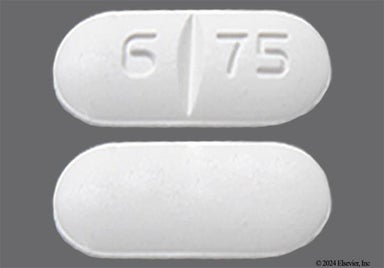 White Oblong 6 75 - Sucralfate 1g Tablet