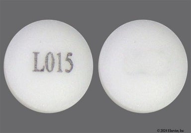 White-Yellow Round L015 - Bupropion Hydrochloride 150mg Extended-Release (XL) Tablet