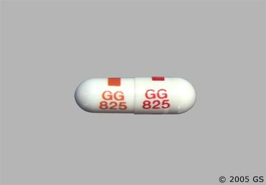 White Capsule GG 825 GG 825 - Mexiletine Hydrochloride 150mg Capsule