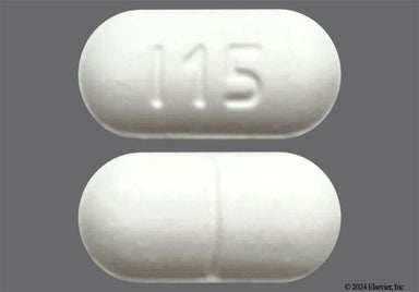 White Oblong L15 - Naproxen 500mg Tablet