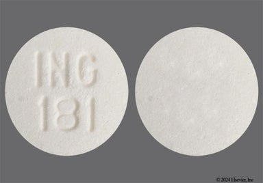 White Round Ing 181 - Leucovorin Calcium 5mg Tablet