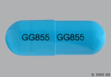 Blue Gg855 Gg855 - Dicloxacillin Sodium 500mg Capsule