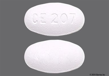 White Oval Ce 207 - Fenofibrate 160mg Tablet