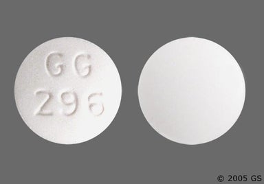 White Round Gg 296 - Loratadine 10mg Tablet
