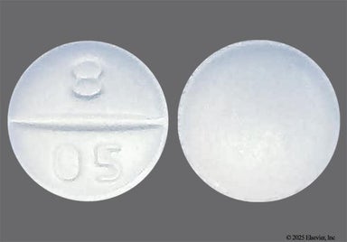 White Round 8 05 - Trazodone Hydrochloride 50mg Tablet