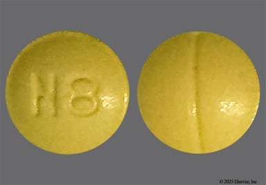Yellow Round N8 - Folic Acid 1mg Tablet