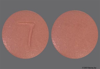 Pink Round 7 - Clopidogrel 75mg Tablet