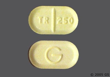 Yellow Oval TR 250 - Triazolam 0.25mg Tablet