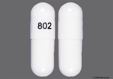 White Capsule 802 - Cephalexin 500mg Capsule