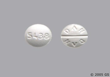 White Round DAN DAN - Quinidine Sulfate 200mg Tablet