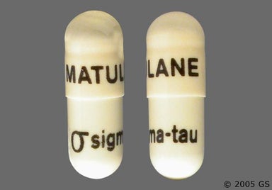 White Capsule MATULANE sigma-tau - Matulane 50mg Capsule