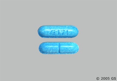 Blue Oblong E171 - Sotalol Hydrochloride 80mg Tablet