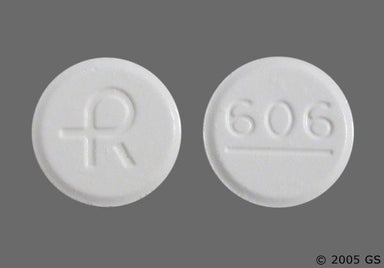 White Round LOGO - Acyclovir 400mg Tablet