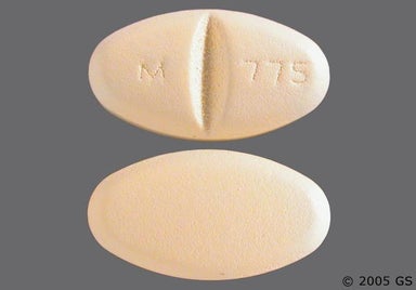 Beige Oval M 775 - Benazepril Hydrochloride/Hydrochlorothiazide 20mg-25mg Tablet