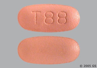 Peach Oval T 88 - Etodolac 400mg Tablet