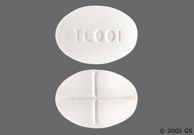 White Oval TL 001 - Methylprednisolone 4mg Tablet