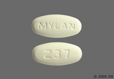 White Oval MYLAN - Etodolac 400mg Tablet