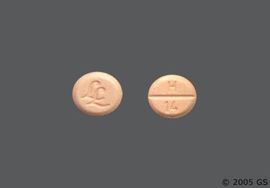 Orange Round H 14 - Hydrochlorothiazide 25mg Tablet