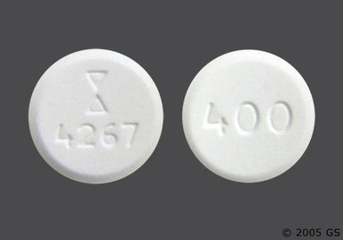 White Round LOGO 4267 - Acyclovir 400mg Tablet