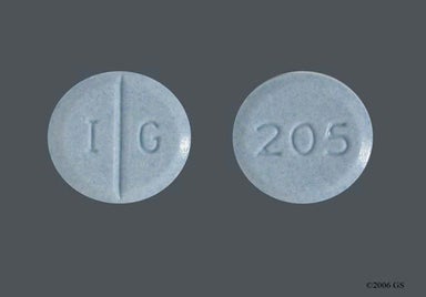 Blue Round I G - Glimepiride 4mg Tablet