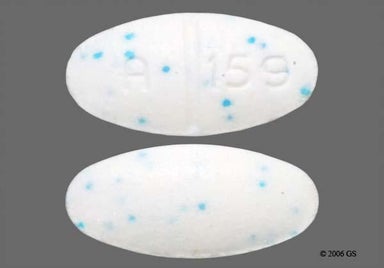 White Oval A 159 - Phentermine Hydrochloride 37.5mg Tablet