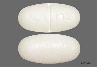 White Oval SLX 102 - OsmoPrep 1.102g-0.398g Tablet
