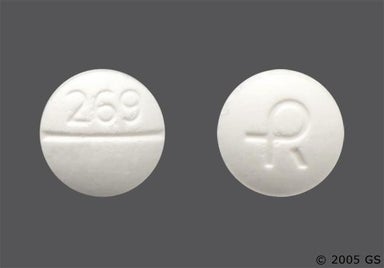 White Round LOGO - Metoclopramide Hydrochloride 10mg Tablet