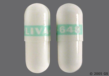 White Capsule PLIVA 648 - Fluoxetine Hydrochloride 20mg Capsule