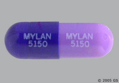 Purple Mylan 5150 Mylan 5150 - Nizatidine 150mg Capsule