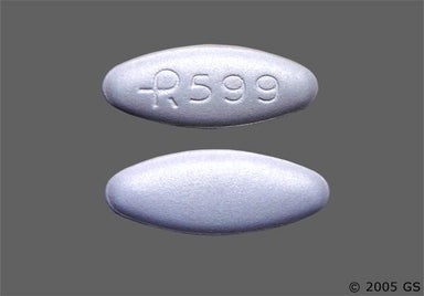 Gray Oval LOGO 599 - Etodolac 400mg Tablet