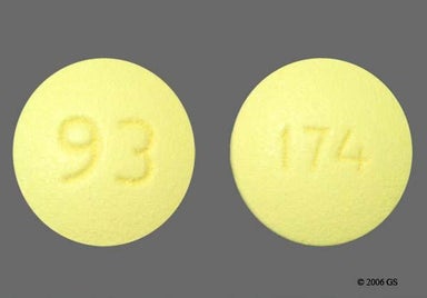 Yellow Round 174 - Leflunomide 20mg Tablet