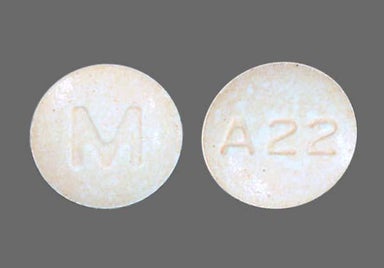 Orange Round A22 - Alprazolam 1mg Extended-Release Tablet